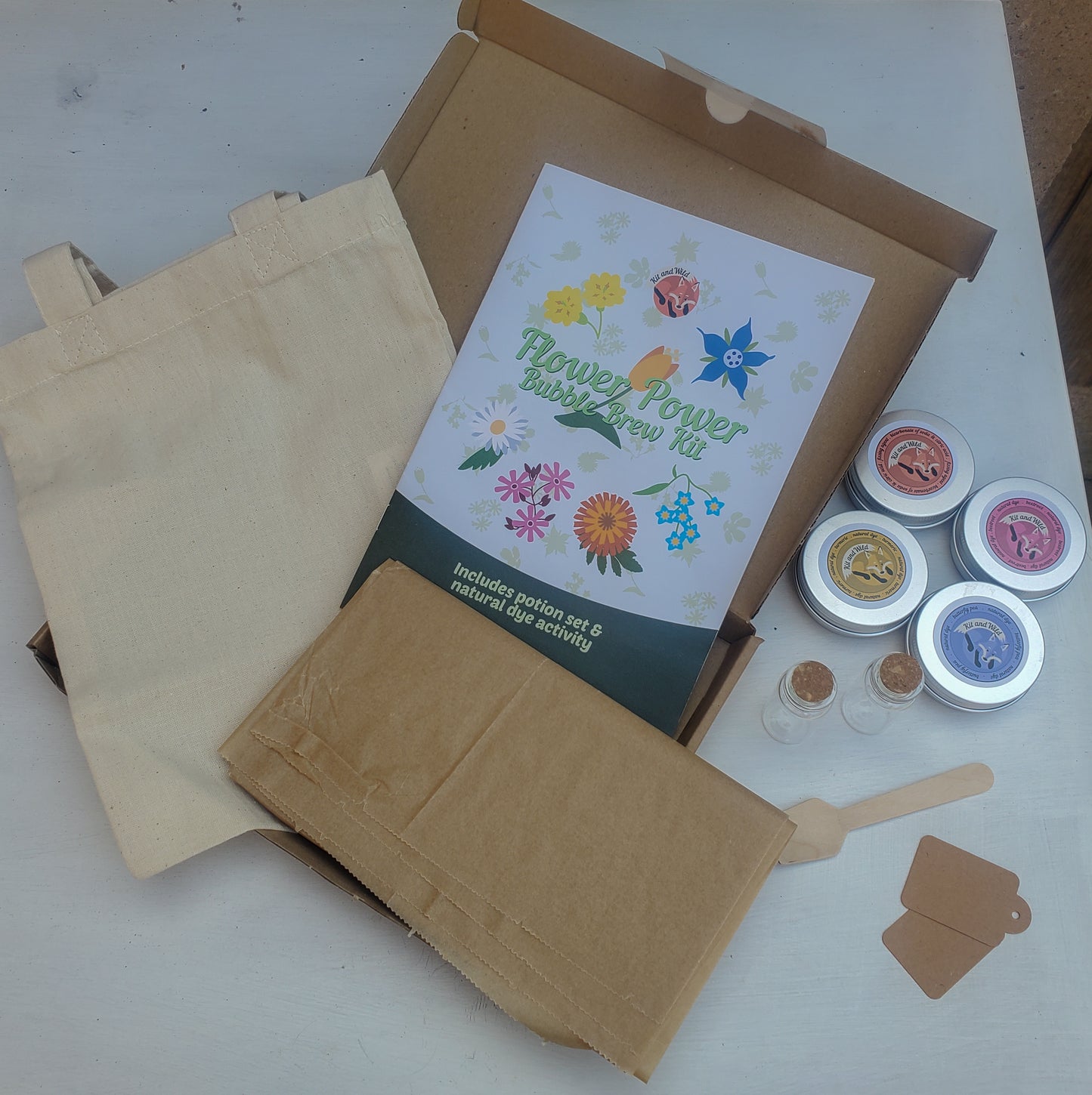 Flower Power Bubble Brew Kit