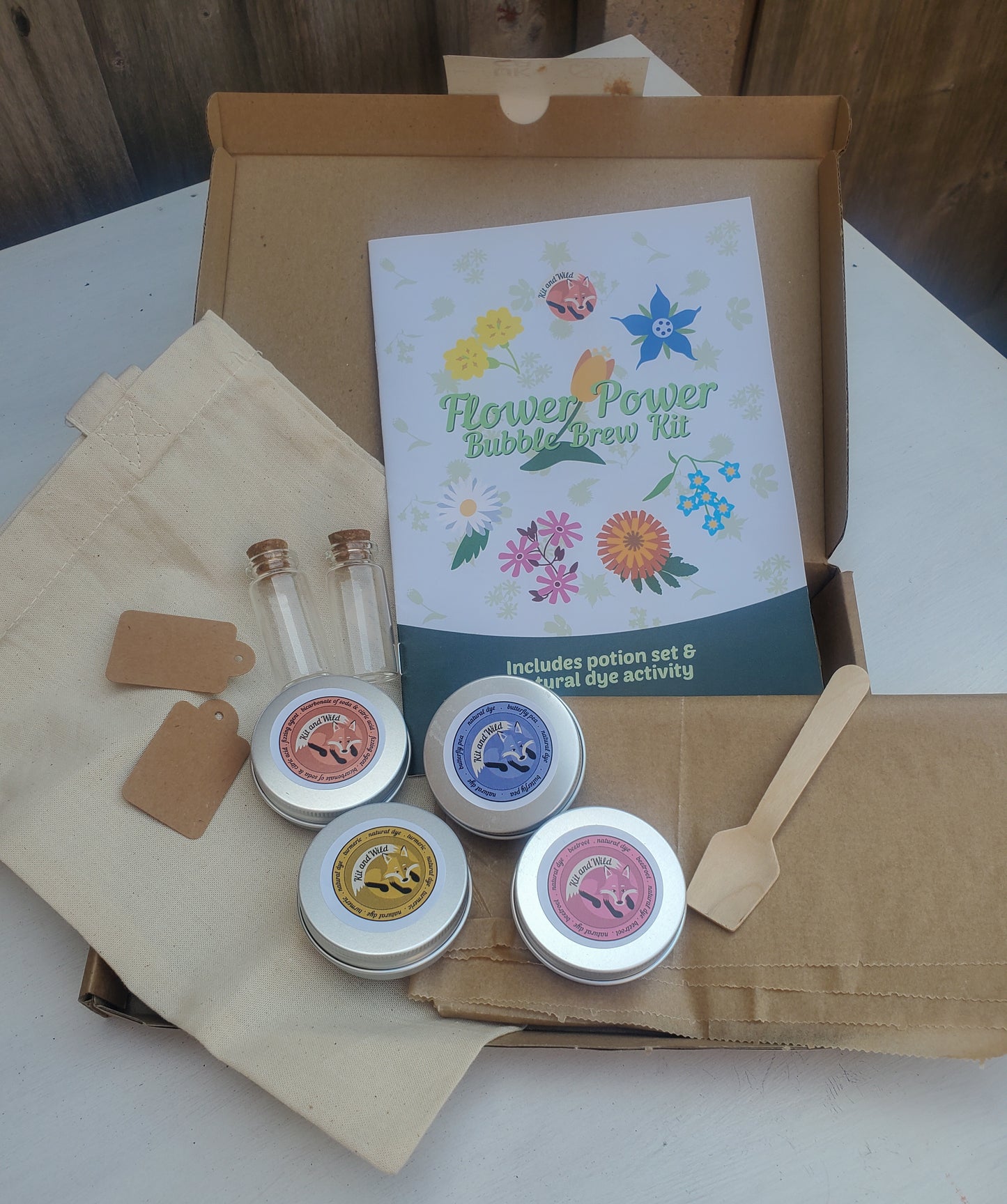 Flower Power Bubble Brew Kit