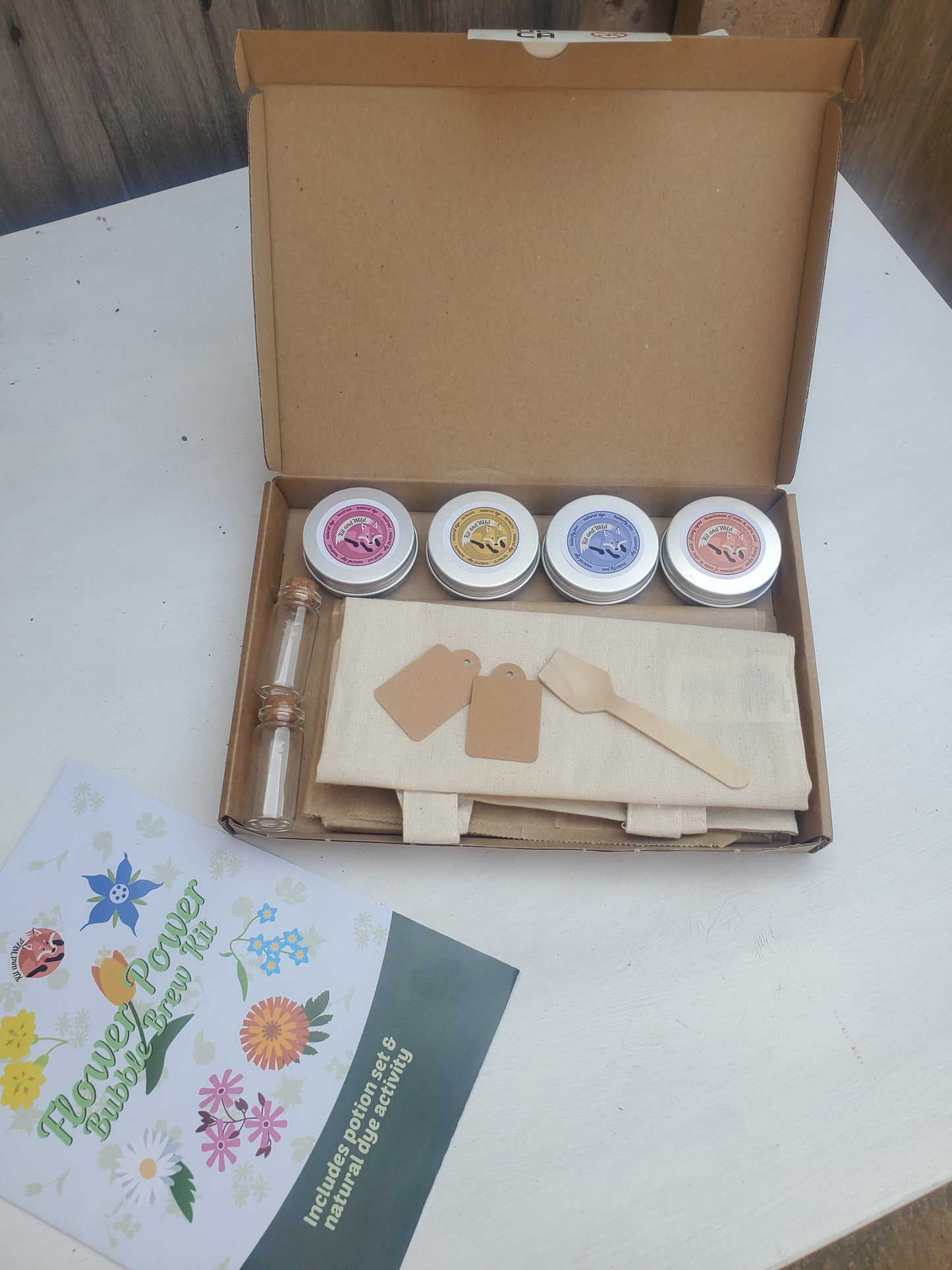 Flower Power Bubble Brew Kit